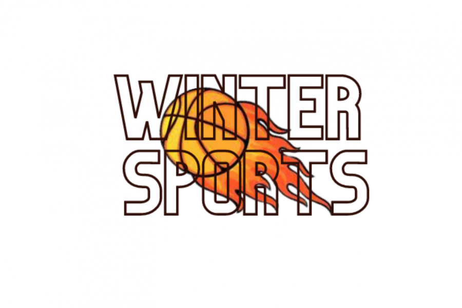 Winter Sport photo that shows a flaming basketball because it is a Winter Sport.