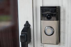 A picture of a Ring doorbell