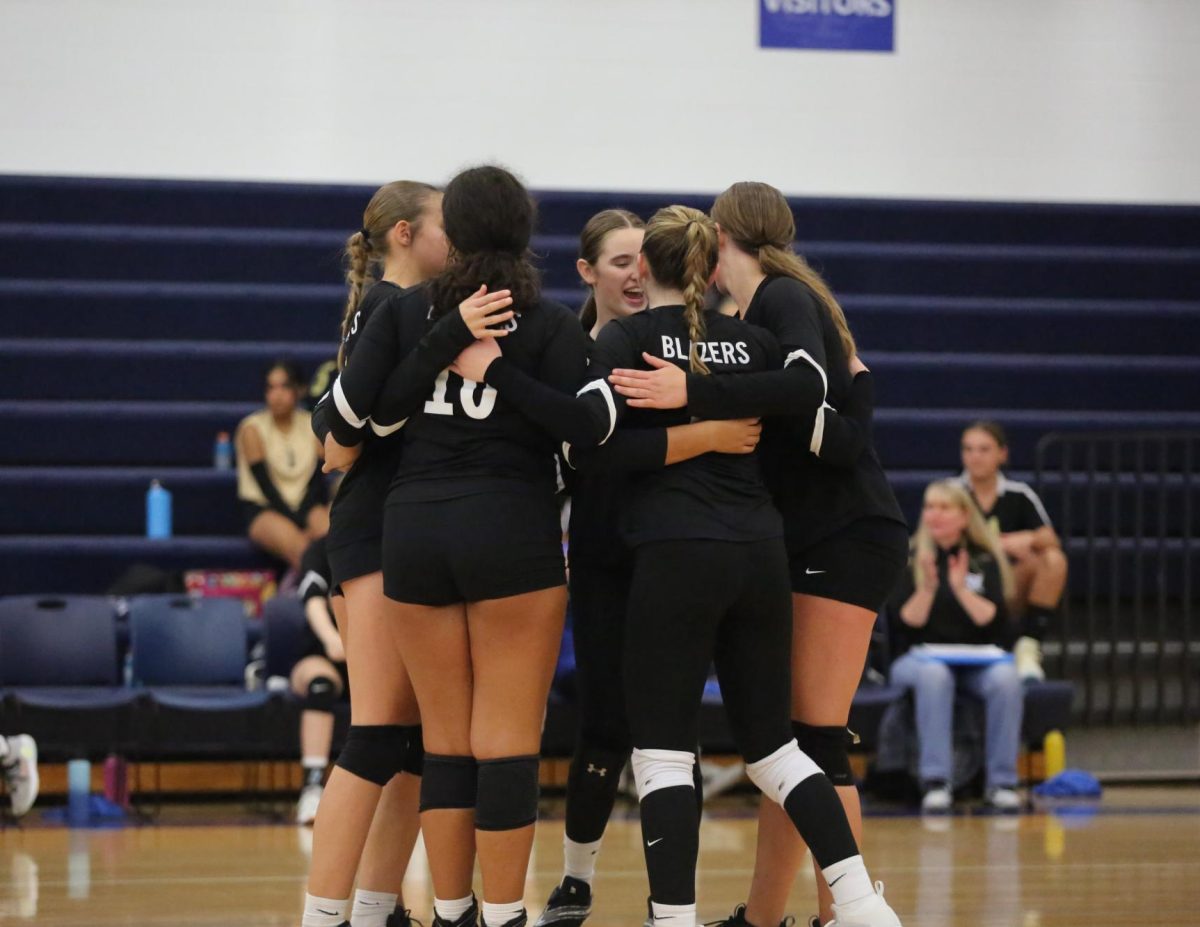 Volleyballs Freshman A team kicked off their season last night, August 29, against Basehor and Blue Valley. 