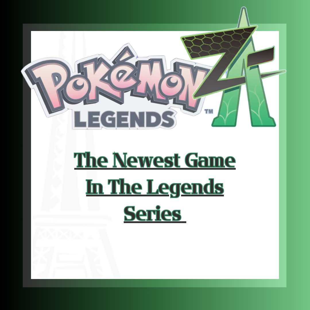 The Pokémon Legends: Z-A logo belongs to The Pokémon Company.