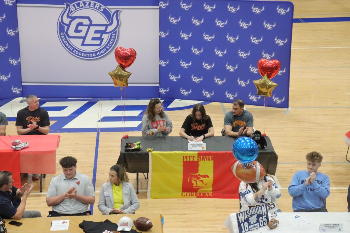 Olivia Walion signed February 5th. Pittsburg State University.