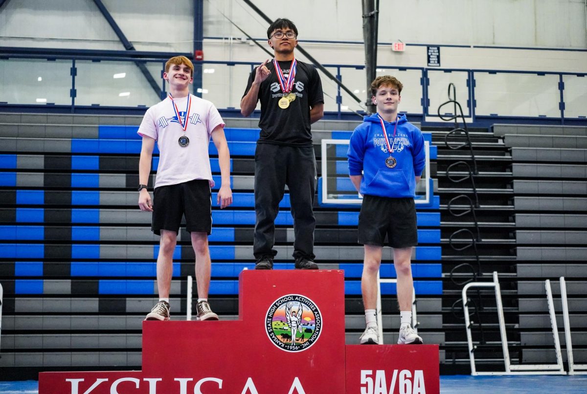 Zo Lin and Brady Ziller at State Powerlifting.