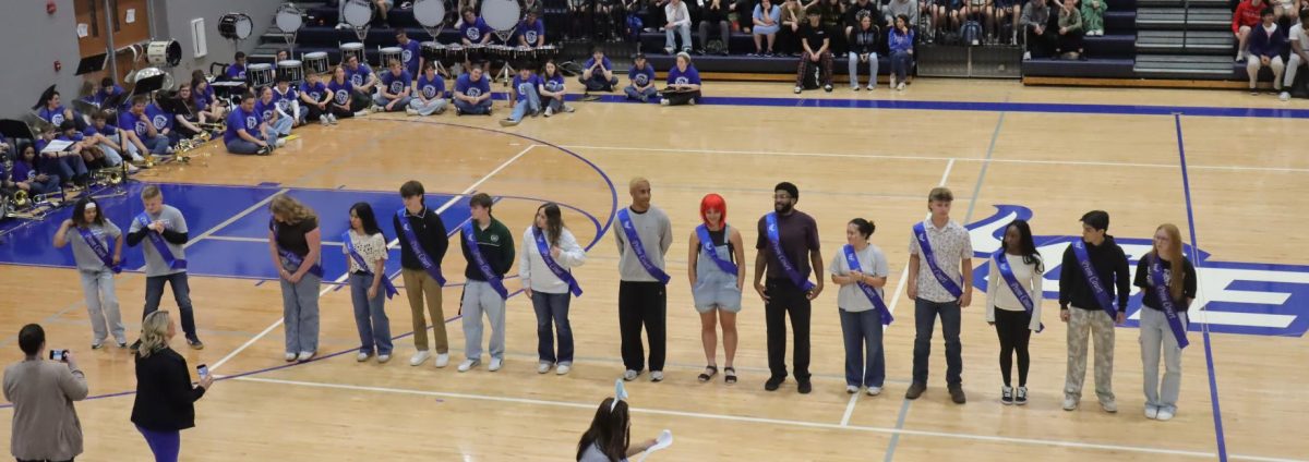 Prom queen, king, princess, and price candidates.